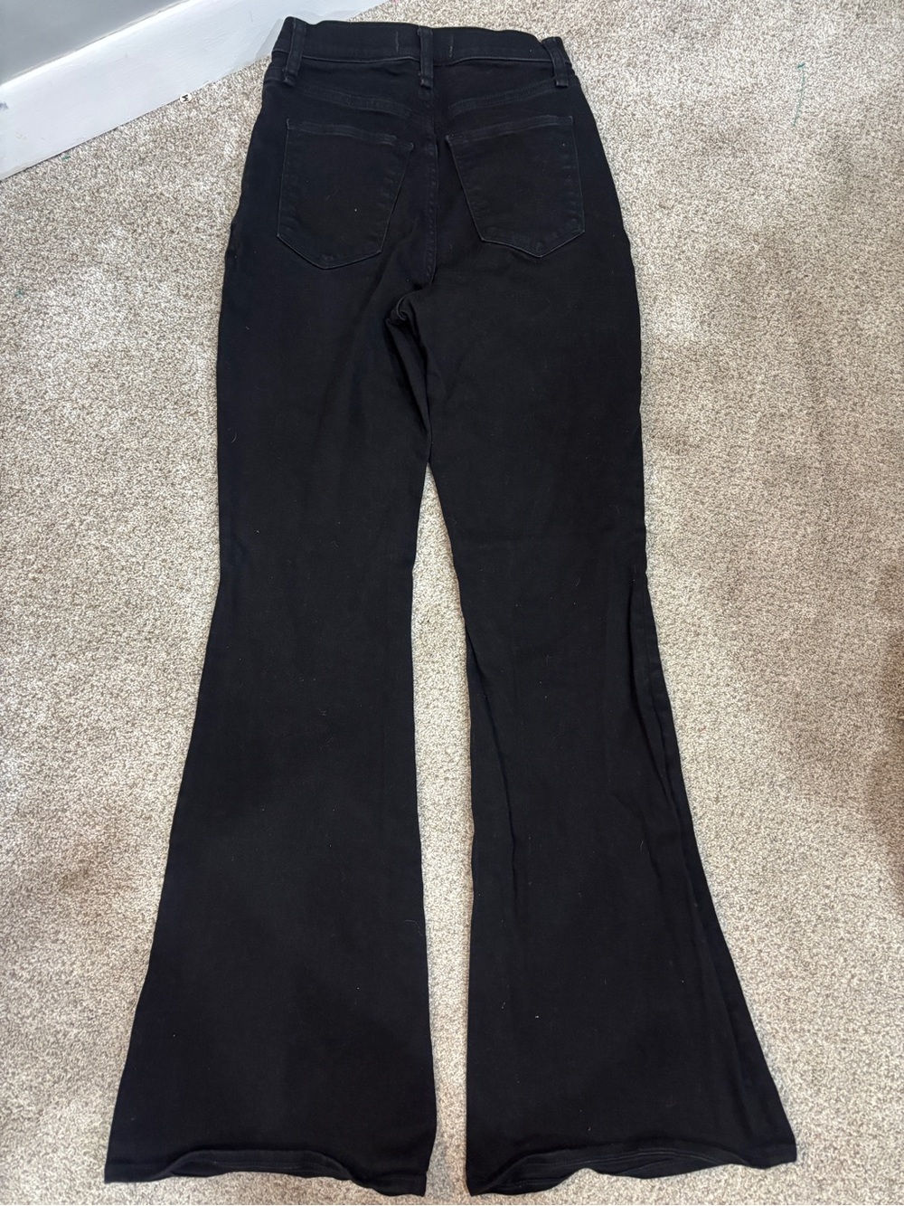 Abercrombie & Fitch Black Curve Love The Ultra High Rise Flare Jean Size 26/2 - Picture 3 of 10